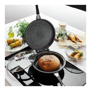 SPHERA WS758F3SPHA Negra, Sartén Eléctrica Multifuncional 10 en 1, 30x10cm, Antiadherente, de Aluminio, SPHERA Negra - Product Image 6