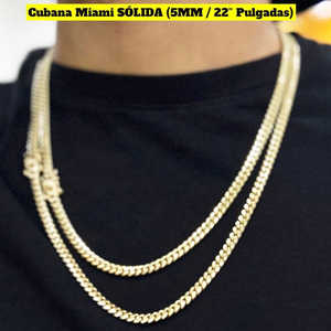 Nouvelle chaîne élégante populaire en gros exclusive 14k Cuban Miami SOLID avec un collier fermoir mousqueton sûr pour hommes Cuban Link - Product Image 4