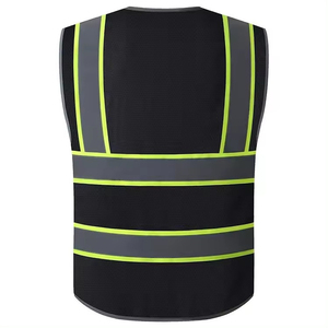 Chaleco de Seguridad Ligero, Reflectante, de Poliéster, Impermeable, Transpirable, de Alta Calidad, con Logotipo Personalizado, Ajustable, Talla Premium - Product Image 2