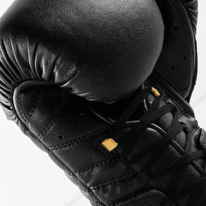 Nouveaux gants de boxe d'extérieur de haute qualité avec lacets, en cuir véritable respirant, pour la compétition et l'entraînement professionnels - Product Image 6