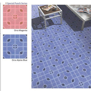 Azulejos de Cerámica Digitales con Acabado Mate de 300x300 mm, Antibacterianos, para Pisos Escolares, 6.5 mm de Grosor, Diseño Antideslizante para Uso Interior/Exterior - Product Image 1