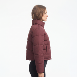 Vestes matelassées surdimensionnées pour femmes, prix abordable, fabrication OEM/ODM, doudounes d'hiver pour l'extérieur, vente en gros - Product Image 2
