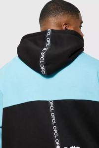 Ensemble short de survêtement à fermeture éclair complète pour hommes avec logo personnalisé OEM & ODM Sweat à capuche et chemises d'été Vêtements pulsés - Product Image 4