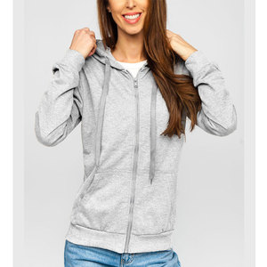 เสื้อสเวตเตอร์แบบสวมหัวแขนยาวผ้าคอตตอนระบายอากาศมีซิปสำหรับฤดูใบไม้ร่วงและฤดูหนาว - Product Image 1