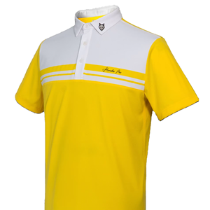 Camiseta Deportiva de Punto Sólido |   Ropa de Golf Personalizada para Hombre OEM/ODM |   Prenda de Secado Rápido, Elástica en 4 Direcciones, Antiolor y con Protección UV - Product Image 1