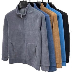 Chaqueta Casual de Invierno con Cuello Alto, de Forro Polar de Doble Cara para Hombre, con Logotipo Personalizado Bordado OEM, Precio de Fábrica de China y Bangladesh - Product Image 1