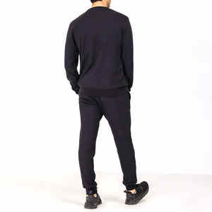 Conjunto de camiseta y pantalones cortos informales transpirables para hombre al por mayor, conjunto de pantalones cortos de dos piezas, chándal, conjunto corto de manga corta para hombre - Product Image 5
