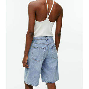 Pantalon court en jean pour hommes personnalisé Shorts en jean pour hommes Shorts en jean de haute qualité avec design personnalisé et logo acceptés - Product Image 3