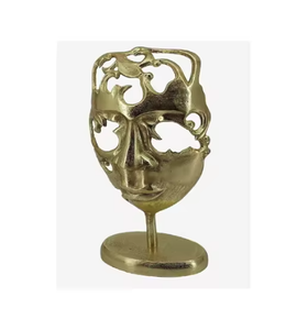 Estatuas para el hogar para decoración interior, esculturas de jirafa de Arte de Metal resistente, textura dorada y atractiva, esculturas de adorno de Metal, decoración - Product Image 5