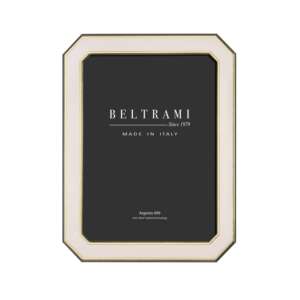 Beltrami Silver Plated Photo <b>Frame</b> Rectangular Wood Structure Embossing <b>Printing</b> 1 Color Durable Made in Italy Argento 999 - Product Image 1