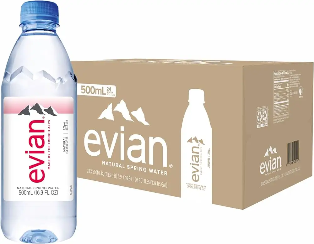 Good Prices for evian wholesale bottle mineral water/ Original Evian mineral water bottle all sizes in pet bottle