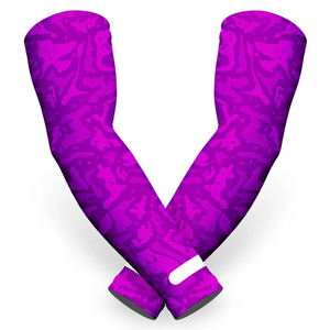 DERVO DII-4201 Customized Size Solid Color Spandex/Polyester <b>Arm</b> <b>Compression</b> <b>Sleeves</b> for Sports Fitness Basketball (Sublimated) - Product Image 6