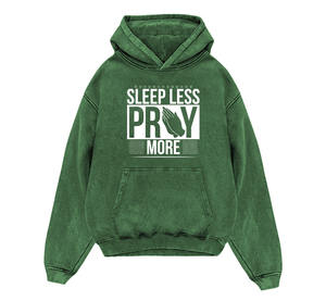 Wholesale Acid Wash Hoodies For Men's Streetwear Heavyweight Drop Shoulder Acid Washed Hoodies With <b>Screen</b> Printed Logo - Product Image 1