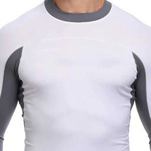 Nouveauté Rash Guard pour homme de haute qualité avec logo personnalisé, design de manches imprimé personnalisé, Rash Guard pour homme disponible dans toutes les tailles, OEM - Product Image 6