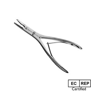 Venta al por mayor de acero inoxidable de grado médico hueso Rongeur CE certificado 1 año de garantía último diseño Manual en línea venta precio barato - Product Image 6