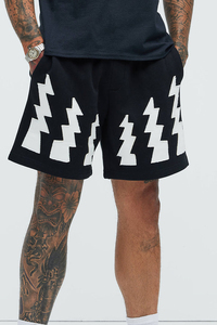Shorts de sport unisexes 100% coton de haute qualité avec logo personnalisé, fermeture à cordon, séchage rapide, légers et respirants - Product Image 2