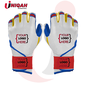 Gants de frappe de baseball en cuir Cabretta durables pour adultes-Personnalisez le design Color Rush à des prix de gros - Product Image 1