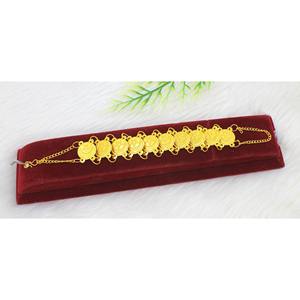 Joyería de latón de lujo, accesorios de mano chapados en oro puro para boda, pulsera de mano de Dubái África India para mujeres y niñas - Product Image 3