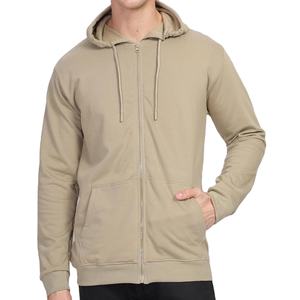 Best Free Sample Manufacturer Heavyweight French Terry <b>Hoodies</b> High Quality Cotton Fleece Custom Plain Zip up <b>Men</b> <b>Hoodies</b> - Product Image 2