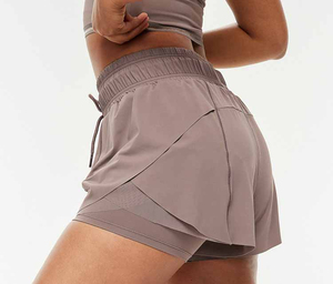 Color sólido al aire libre Casual cómodo cintura elástica mejor recto mujeres corto para verano gimnasio pantalones cortos para mujeres bicicleta pantalones cortos - Product Image 1