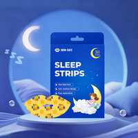 Bande adhésive buccale personnalisée pour le sommeil, souple et respirante, jetable, patch de sommeil, marque privée, fournisseur d'usine OEM