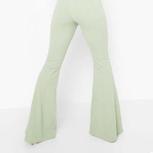 Pantalon évasé pour femmes à vendre/pantalon évasé pour femmes en coton sur mesure - Product Image 6
