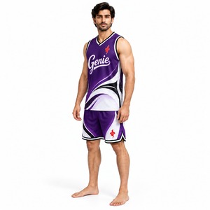 Conjunto de Uniforme de Baloncesto, Diseño Personalizado, Camiseta y Pantalones Cortos Transpirables para Clubes Juveniles Unisex, con Servicio OEM - Product Image 4