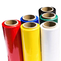 Film d'emballage transparent durable de haute qualité, forte élasticité, résistance à la déchirure, film étirable SPE, plastique agricole pour palettes