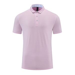 Polos de algodón informales de verano para hombre de etiqueta privada, camisetas de golf de manga corta con patrón sólido y estampado de logotipo, Top Formal para hombre - Product Image 5