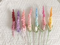 Fleur artificielle faite main en crochet, tournesol de Floride, figurine, ornements de bureau, artisanat Amigurumi, bouquets prêts à l'emploi, fausse fleur