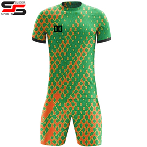 Vente en gros Ensemble de maillots de football Ensembles d'uniformes d'entraînement personnalisés Kit de maillots de football Vêtements de sport - Product Image 3