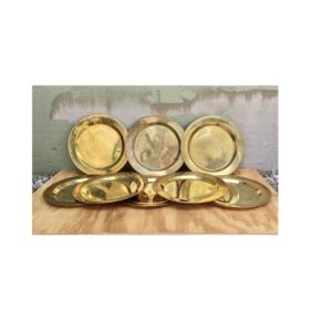 Assiette de présentation au design uni Assiettes à dîner au design populaire Vaisselle en porcelaine de haute qualité pour la décoration de maison et de restaurant de mariage - Product Image 1