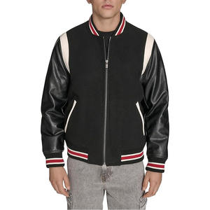 100% Wool Jackets for Ladies Leather Sleeves Varsity Jacket Button Closure Winter College uploaded by <b>Dress</b> Sports - Product Image 1