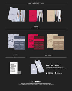 ATEEZ - [ GOLDEN HOUR : Part.2 ] 11º MINI (Versión del Álbum POCA) Álbum de KPOP Más Vendido en Corea - Product Image 5