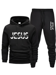 Ensemble survêtement vintage en coton d'hiver de haute qualité personnalisé pour homme, sweat-shirt à capuche et pantalon de jogging surdimensionné, sweat-shirt à capuche et pantalon de survêtement 2 pièces - Product Image 4