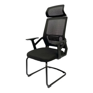 Chaise de bureau ergonomique en maille avec appui-tête réglable pour la maison, le bureau, l'atelier, la chambre - Product Image 1