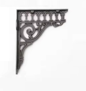 Soporte de estante de hierro decorativo, soporte de estante duradero para herramientas montadas en la pared y ahorro de espacio - Product Image 5