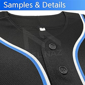 Men's <b>Baseball</b> Jerseys Sets Custom Wholesale Breathable 100% Polyester Quick Dry Uniforms Sublimation Printing Shirts - Product Image 3