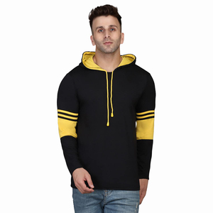 Sweat à capuche surdimensionné 100% coton pour hommes, vêtements unisexes respirants avec logo personnalisé, teints dans la couleur pour l'hiver - Product Image 5