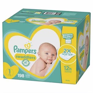 Couches jetables absorbantes de qualité Pampers - Swaddlers - Taille 8, 76 unités, couches jetables ultra absorbantes pour bébés - Product Image 6