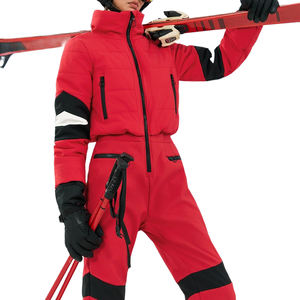 High Quality Custom One Piece Ski <b>Suit</b> for Women Fashionable <b>Snow</b> Wear Plus Size Windbreaker Waterproof Ski <b>Suit</b> For Women - Product Image 2