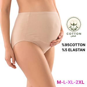 Braguitas de Maternidad de Cintura Alta para Mujer, Ecológicas, Sin Costuras, de Mezcla de Algodón, con Opción de Logotipo Personalizado - Product Image 2