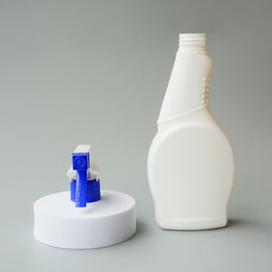 Modern Technology 350ml White HDPE Plastic Pump <b>Spray</b> <b>Bottle</b> Detergent and Cleanser <b>Bottle</b> with Chemical <b>Trigger</b> Sprayer - Product Image 5