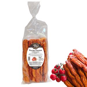 Tissi Snacks de céréales sans gluten, tresses de pizza semi-molles 150g x 10 pièces, goût salé cuit au four - Product Image 1