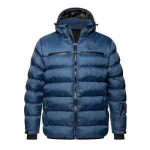 Top Tendance Vente en gros Personnalisé Pleine fermeture éclair Doudoune Hiver Chaud Matelassé High Street Imperméable Lavé Hommes Vestes - Product Image 2
