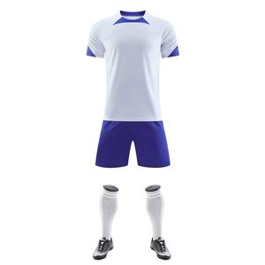 Ensemble d'uniformes de football personnalisés, respirant, séchage rapide, extensible dans quatre directions, anti-UV, maillot de football, short, chaussettes, impression de logo d'équipe - Product Image 4