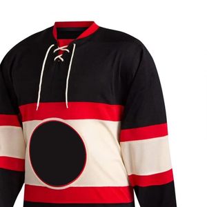 Maillot de hockey sur glace en maille polyester personnalisé pour joueurs professionnels OEM 2026, style personnalisé pour hommes - Product Image 5