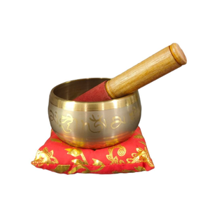 Meditation Bowl for Yoga Sound Healing Therapies Buddha <b>Metal</b> Craft with Wooden Striker Mind Blowing Bowl - Product Image 5