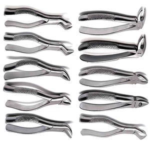 Professional Dental Surgical Extraction Forceps <b>Set</b>, Durable Stainless Steel <b>Pliers</b> needle holder Adult Teeth Removal Procedure - Product Image 6