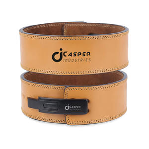 Ceinture de musculation unisexe personnalisée CASPER INDUSTRIES en cuir de vachette épais antidérapant, couleur personnalisable, vente en gros - Product Image 6
